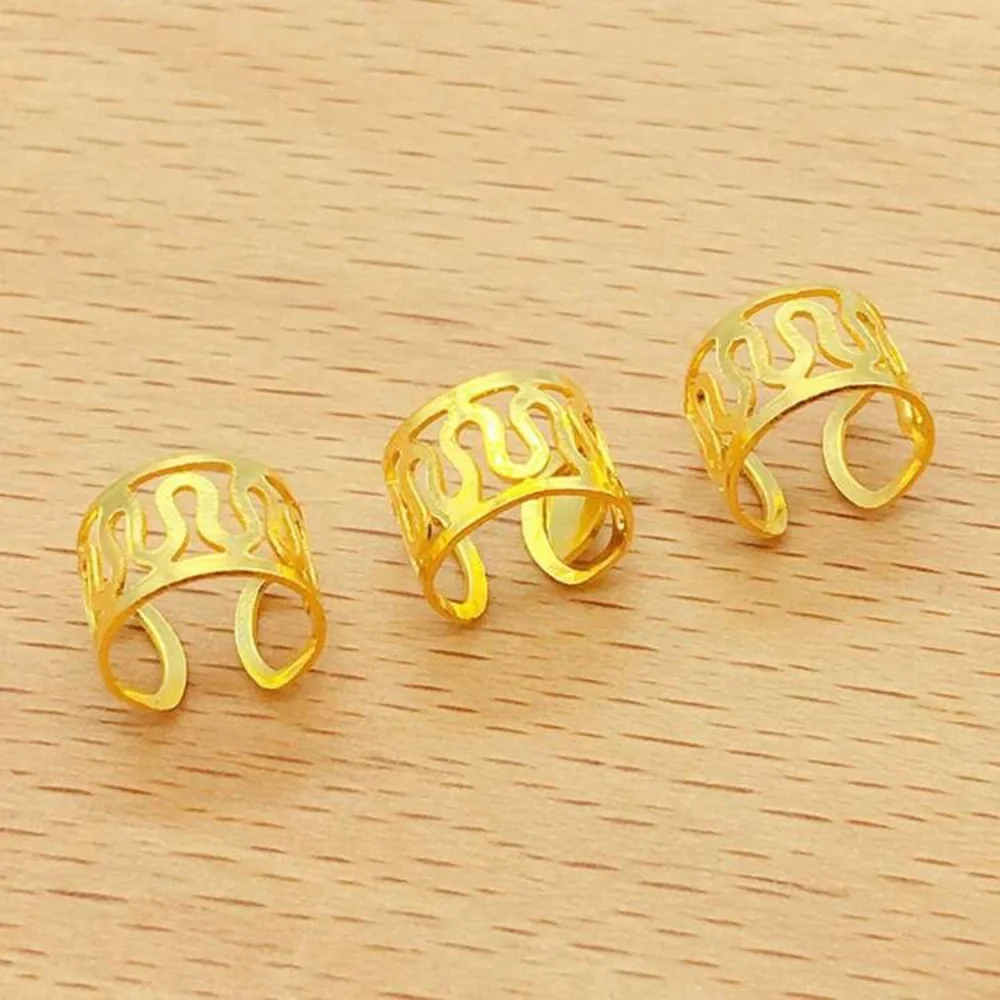 40 pack Cleopatra Golden Hair Cuffs Swiveled